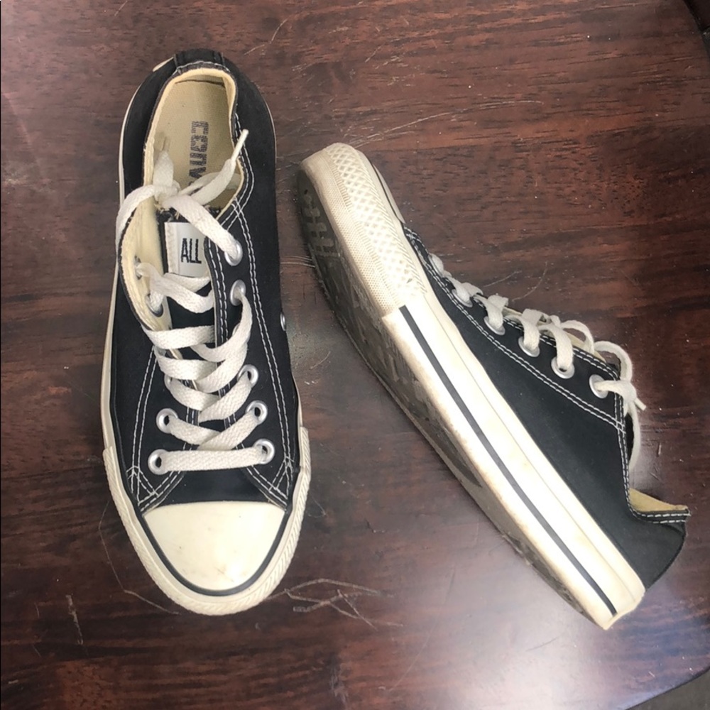Black Low Converse